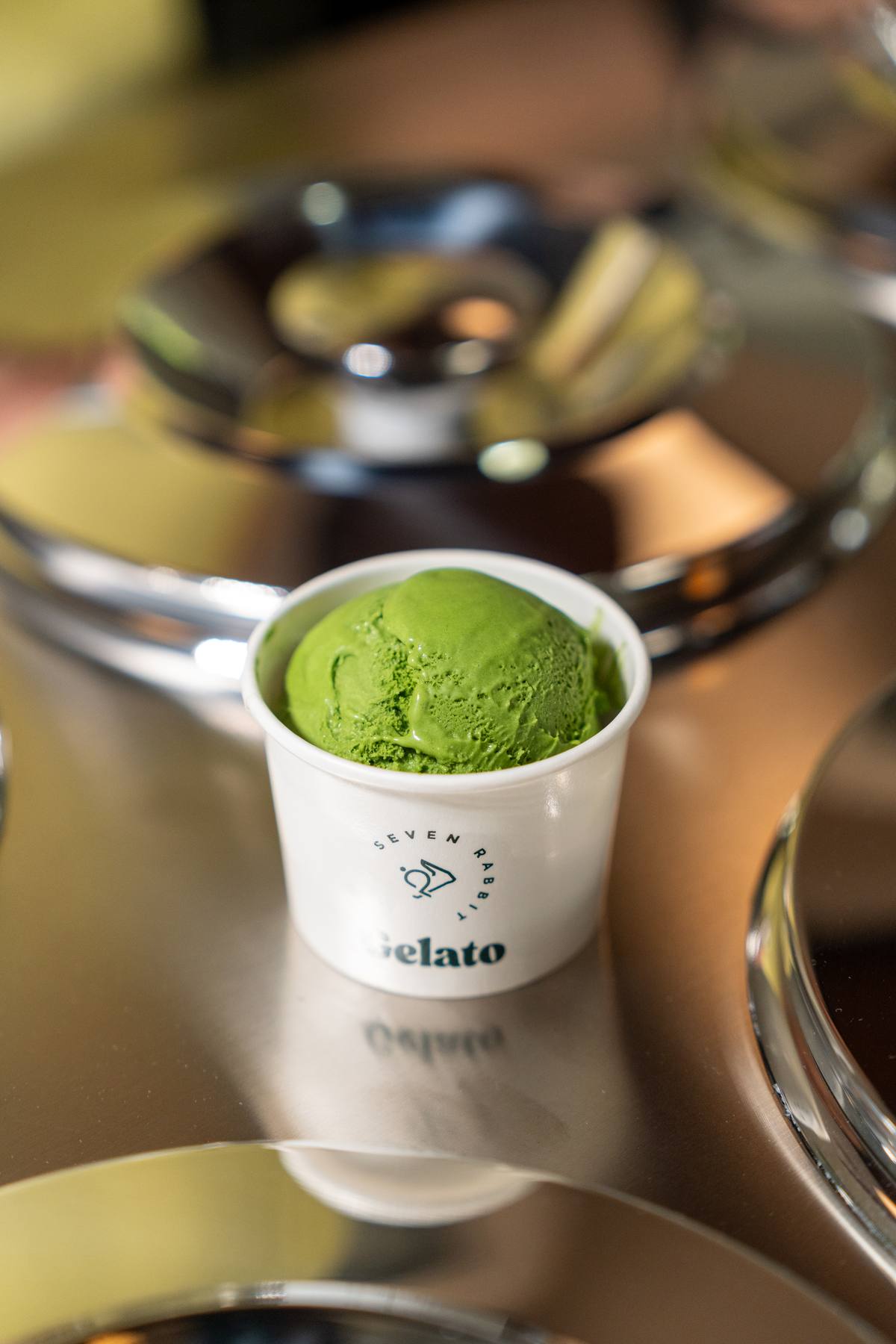 Matcha gelato